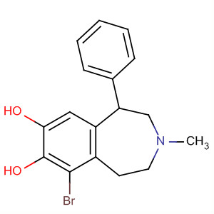 104114-22-9  1H-3-Benzazepine-7,8-diol,6-bromo-2,3,4,5-tetrahydro-3-methyl-1-phenyl-