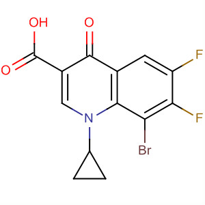 104222-50-6  3-Quinolinecarboxylic acid,8-bromo-1-cyclopropyl-6,7-difluoro-1,4-dihydro-4-oxo-