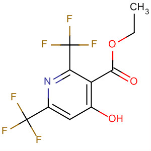 104231-88-1  3-Pyridinecarboxylic acid, 4-hydroxy-2,6-bis(trifluoromethyl)-, ethyl ester