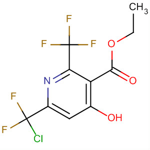 104231-90-5  3-Pyridinecarboxylic acid,6-(chlorodifluoromethyl)-4-hydroxy-2-(trifluoromethyl)-, ethyl ester