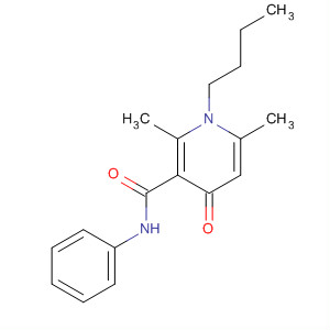 104237-60-7  3-Pyridinecarboxamide,1-butyl-1,4-dihydro-2,6-dimethyl-4-oxo-N-phenyl- 104237-60-7  3-Pyridinecarboxamide,1-butyl-1,4-dihydro-2,6-dimethyl-4-oxo-N-phenyl-