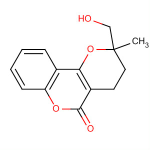 104250-10-4  2H,5H-Pyrano[3,2-c][1]benzopyran-5-one,3,4-dihydro-2-(hydroxymethyl)-2-methyl-