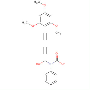 104358-33-0  2,4-Pentadiyn-1-ol, 5-(2,4,6-trimethoxyphenyl)-, phenylcarbamate