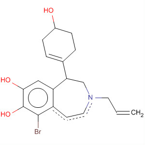 104421-90-1  1H-3-Benzazepine-7,8-diol,6-bromo-2,3,4,5-tetrahydro-1-(4-hydroxyphenyl)-3-(2-propenyl)-