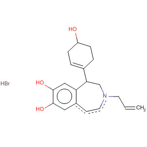 104421-95-6  1H-3-Benzazepine-7,8-diol,2,3,4,5-tetrahydro-1-(4-hydroxyphenyl)-3-(2-propenyl)-, hydrobromide