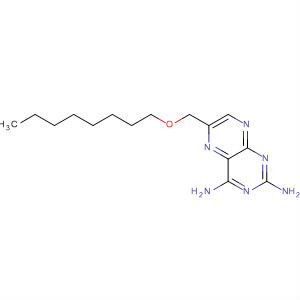 104422-61-9  2,4-Pteridinediamine, 6-[(octyloxy)methyl]-