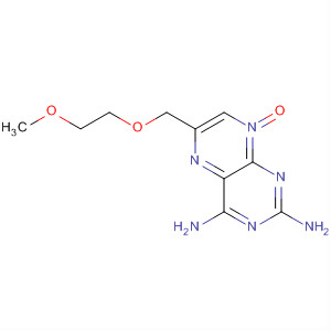 104422-64-2  2,4-Pteridinediamine, 6-[(2-methoxyethoxy)methyl]-, 8-oxide