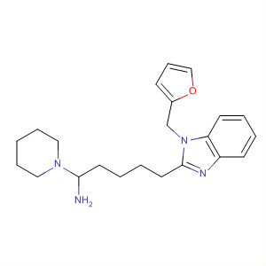 100015-57-4  1-Piperidinebutanamine,4-[[1-(2-furanylmethyl)-1H-benzimidazol-2-yl]methyl]-