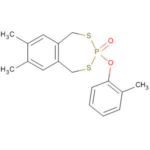 100032-42-6  2,4,3-Benzodithiaphosphepin,1,5-dihydro-7,8-dimethyl-3-(2-methylphenoxy)-, 3-oxide
