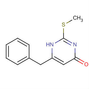 100142-46-9  4(1H)-Pyrimidinone, 2-(methylthio)-6-(phenylmethyl)-