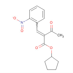 100287-81-8  Butanoic acid, 2-[(2-nitrophenyl)methylene]-3-oxo-, cyclopentyl ester