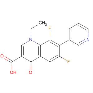 100325-49-3  3-Quinolinecarboxylic acid,1-ethyl-6,8-difluoro-1,4-dihydro-4-oxo-7-(3-pyridinyl)-