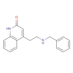 100342-54-9  2(1H)-Quinolinone, 4-[2-[(phenylmethyl)amino]ethyl]-
