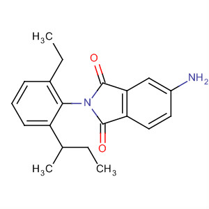 100823-02-7  1H-Isoindole-1,3(2H)-dione,5-amino-2-[2-ethyl-6-(1-methylpropyl)phenyl]-