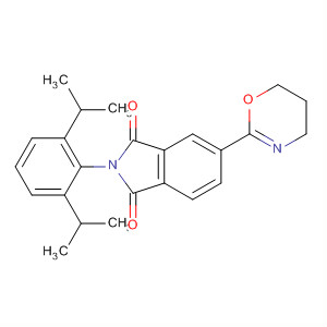 100823-11-8  1H-Isoindole-1,3(2H)-dione,2-[2,6-bis(1-methylethyl)phenyl]-5-(5,6-dihydro-4H-1,3-oxazin-2-yl)-