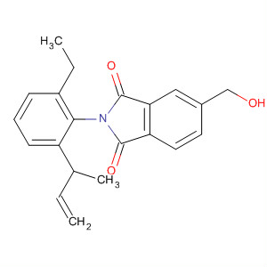 100824-62-2  1H-Isoindole-1,3(2H)-dione,2-[2-ethyl-6-(1-methyl-2-propenyl)phenyl]-5-(hydroxymethyl)-
