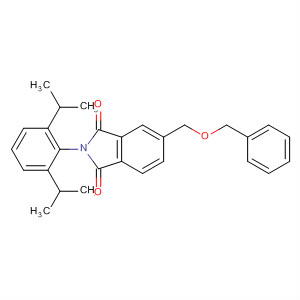 100824-80-4  1H-Isoindole-1,3(2H)-dione,2-[2,6-bis(1-methylethyl)phenyl]-5-[(phenylmethoxy)methyl]-