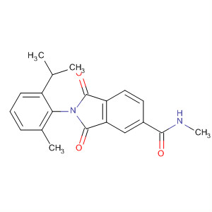 100825-50-1  1H-Isoindole-5-carboxamide,2,3-dihydro-N-methyl-2-[2-methyl-6-(1-methylethyl)phenyl]-1,3-dioxo-