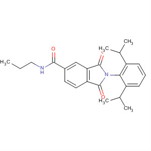 100825-66-9  1H-Isoindole-5-carboxamide,2-[2,6-bis(1-methylethyl)phenyl]-2,3-dihydro-1,3-dioxo-N-propyl-