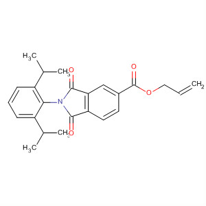 100826-03-7  1H-Isoindole-5-carboxylic acid,2-[2,6-bis(1-methylethyl)phenyl]-2,3-dihydro-1,3-dioxo-, 2-propenylester