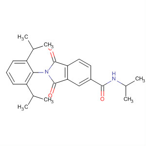 100844-01-7  1H-Isoindole-5-carboxamide,2-[2,6-bis(1-methylethyl)phenyl]-2,3-dihydro-N-(1-methylethyl)-1,3-dioxo-