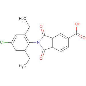 100844-17-5  1H-Isoindole-5-carboxylic acid,2-(4-chloro-2,6-diethylphenyl)-2,3-dihydro-1,3-dioxo-