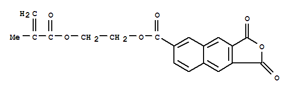 100934-25-6  Naphtho[2,3-c]furan-6-carboxylicacid, 1,3-dihydro-1,3-dioxo-, 2-[(2-methyl-1-oxo-2-propen-1-yl)oxy]ethyl ester