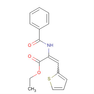 101284-08-6  2-Propenoic acid, 2-(benzoylamino)-3-(2-thienyl)-, ethyl ester