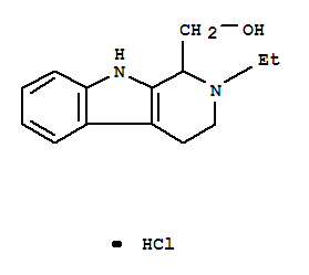 102207-00-1  1H-Pyrido[3,4-b]indole-1-methanol,2-ethyl-2,3,4,9-tetrahydro-, hydrochloride (1:1)