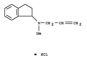 10409-01-5  1H-Inden-1-amine,2,3-dihydro-N-methyl-N-2-propen-1-yl-, hydrochloride (1:1)