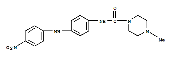 113962-63-3  1-Piperazinecarboxamide,4-methyl-N-[4-[(4-nitrophenyl)amino]phenyl]-