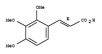 trans-3-(2,3,4-Trimethoxyphenyl)-2-propenoic acid