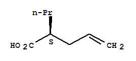 117039-65-3  4-Pentenoic acid,2-propyl-, (2S)-