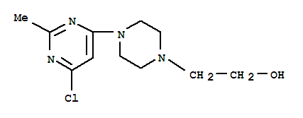 127116-19-2  1-Piperazineethanol,4-(6-chloro-2-methyl-4-pyrimidinyl)-
