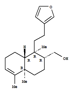 131417-70-4  2-Naphthalenemethanol,1-[2-(3-furanyl)ethyl]-1,2,3,4,4a,7,8,8a-octahydro-1,4a,5-trimethyl-,(1R,2R,4aR,8aR)-