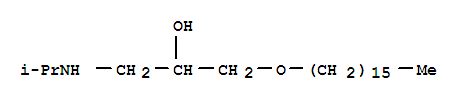 143908-97-8  2-Propanol,1-(hexadecyloxy)-3-[(1-methylethyl)amino]-