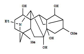145249-70-3  Aconitane-1,7,8,14-tetrol,20-ethyl-16-methoxy-4-methyl-, (1a,14a,16b)- (9CI)