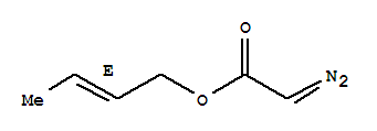 Acetic acidto, 2-diazo-, (2E)-2-buten-1-yl ester