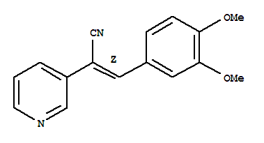 149286-90-8  3-Pyridineacetonitrile,a-[(3,4-dimethoxyphenyl)methylene]-,(aZ)-