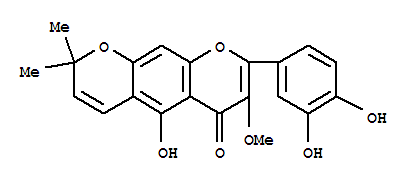 149415-60-1  2H,6H-Benzo[1,2-b:5,4-b']dipyran-6-one,8-(3,4-dihydroxyphenyl)-5-hydroxy-7-methoxy-2,2-dimethyl- (9CI)