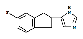150586-64-4  1H-Imidazole,5-(5-fluoro-2,3-dihydro-1H-inden-2-yl)-