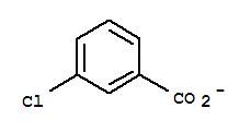 16887-60-8  Benzoic acid,3-chloro-, ion(1-)