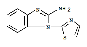 19918-30-0  1H-Benzimidazol-2-amine,1-(2-thiazolyl)-