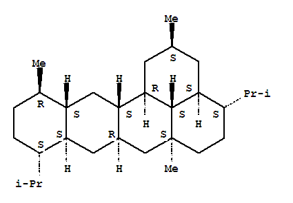 101391-10-0  1H-Benzo[de]naphthacene,eicosahydro-2,6a,12-trimethyl-4,9-bis(1-methylethyl)-,(2R,3aR,4R,6aR,7aS,8aR,9R,12S,12aR,13aR,13bS,13cR)-rel-