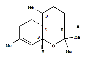 104188-25-2  1H,9H-Cyclopenta[c]benzofuran,2,3,3a,4,5a,8-hexahydro-1,4,4,7-tetramethyl-, (1R,3aR,5aR,9aS)-rel-(-)-