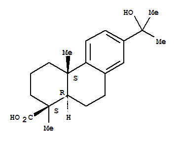 104998-60-9  1-Phenanthrenecarboxylicacid, 1,2,3,4,4a,9,10,10a-octahydro-7-(1-hydroxy-1-methylethyl)-1,4a-dimethyl-,(1S,4aS,10aR)-