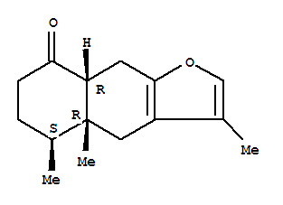 105093-79-6  Naphtho[2,3-b]furan-8(4H)-one,4a,5,6,7,8a,9-hexahydro-3,4a,5-trimethyl-, (4aR,5S,8aR)-