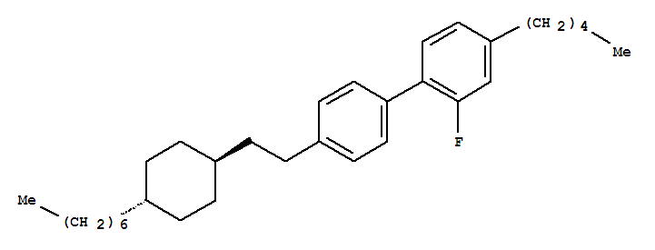 107320-85-4  1,1'-Biphenyl,2-fluoro-4'-[2-(trans-4-heptylcyclohexyl)ethyl]-4-pentyl-