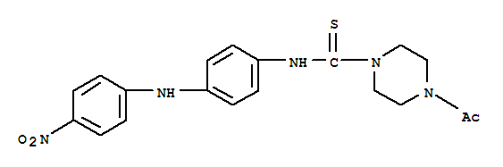 113962-62-2  1-Piperazinecarbothioamide,4-acetyl-N-[4-[(4-nitrophenyl)amino]phenyl]-