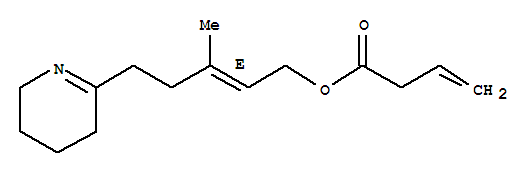 120693-74-5  3-Butenoic acid,(2E)-3-methyl-5-(3,4,5,6-tetrahydro-2-pyridinyl)-2-penten-1-yl ester